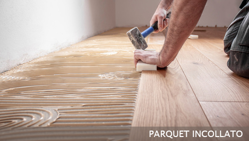 parquet prefinito incollato
